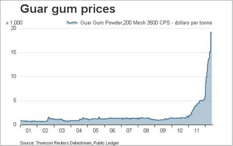 Guar gum prices