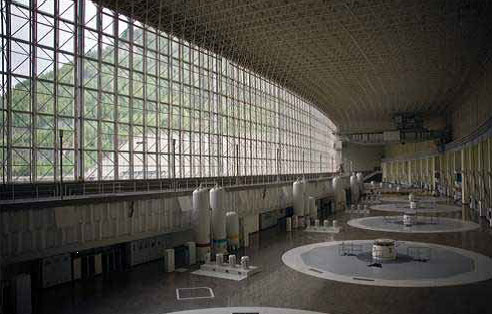 Russian Dam Turbine