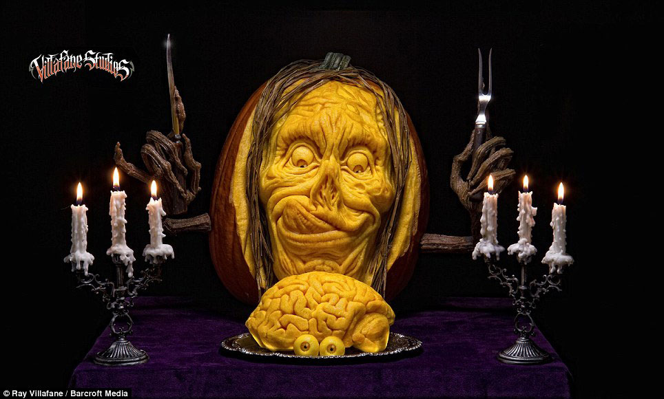 Tasty: Ray Villafane has become something of a celebrity in the U.S. for making these scary creations 