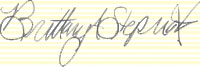 Brittany Stepniak Signature